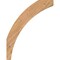 Ekena Millwork 3 1/2"W x 22"D x 28"H Thorton Smooth Knee Brace, Western Red Cedar BRC04X22X28THR00SWR - alternate 3